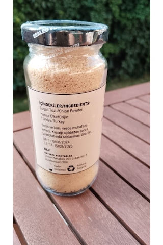Nav Soğan Tozu Cam Şişe 75 G
