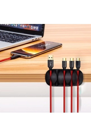 Kablo Kanalı 5 Kanallı Tutucu - 3 Adet Evv-elex00000039