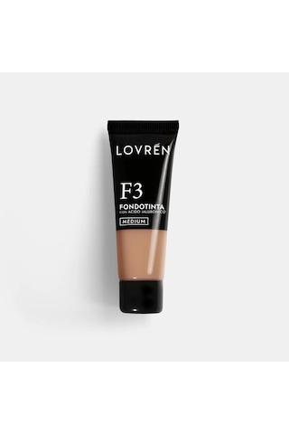 Lovren F3 Medium Orta Ton Krem Fondöten 25ml 3