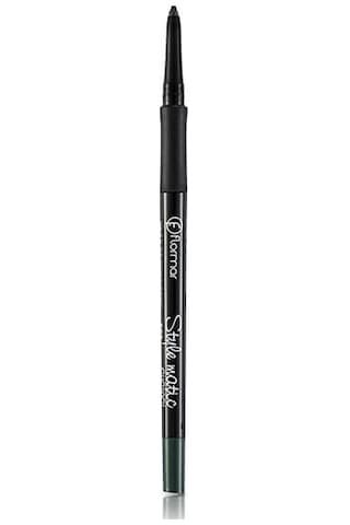 Flormar Stylematic Mat Bitişli & Suya Dayanıklı Asansörlü Göz Kalemi S08 Serious Green