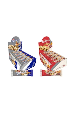 Tadım Sportif Bar 30 Gr 20 Li + Yer Fıstıklı Bar 30 Gr 20 Li Karma Paket