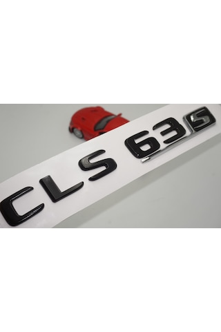 CLS 63S Bagaj Parlak Siyah ABS 3M 3D Yazı Logo