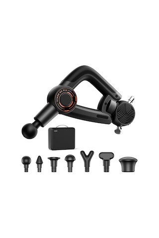 Hyako R3 Pro 3'ü 1 Arada Masaj Tabancası 16mm Genlik + Yüksek Frekanslı Titreşim Terapi Masajı - Derin Doku Kas Masaj Tabancası, Tüm Vücut Kas-iskelet Ağrısını Hafifletir