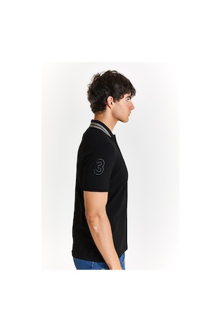 U.s. Polo Assn. Slim Erkek Tişört 50279569-vr046-siyah Siyah