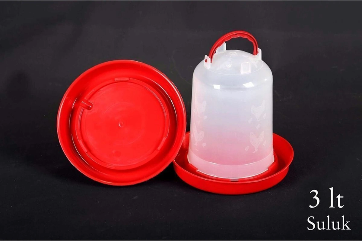 Petfarm Tavuk Ve Civciv 3 Litre Yemlik Ve Suluk Ikisi Bir Arada Gönderilecektir