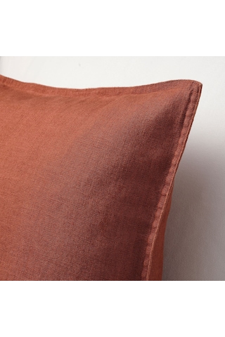 Ikea Edytag Yastık Kılıfı 50 X 50 Cm Kahverengi Kırmızı Kiremit