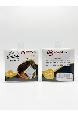 Ritimax Rc-30 Elektro Gitar Teli Takım
