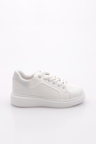 Dgn B3000 Kadin Sneakers Ayakkabi Beyaz