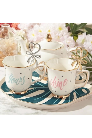 Lovyco Gümüş Renk Kalp Çay Kaşığı