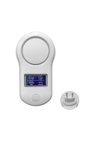 Youmex "beyaz Ultrasonik Böcek Ve Fare Kovucu - Geniş Alan Etkili, Dinamik Frekanslı"