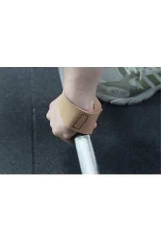 Kişileştirilebilir Hakiki Deri Liftingstrap Fitness Ağırlık Kayışı