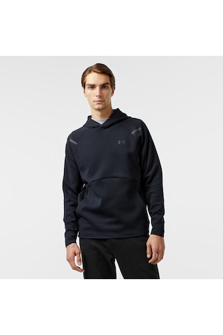Under Armour Unstoppable Fleece Hd Eu Erkek Siyah Sweatshirt Düz 1389350 Siyah