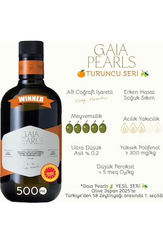Hediyelik Milas Memecik Erken Hasat Soğuk Sıkım Turuncuseri 3x100