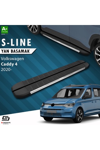 S-dizayn Vw Caddy 4 S-line Krom Yan Basamak 193 Cm 2020 Üzeri