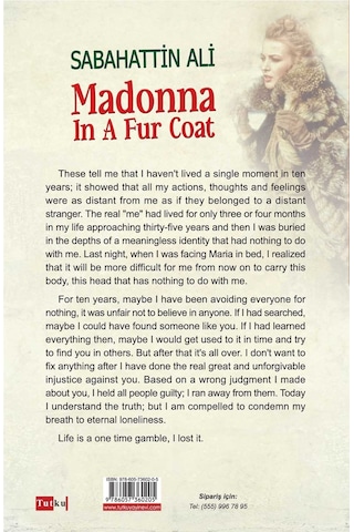 Madonna In A Fur  Coat