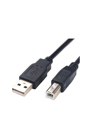 1.5m Usb 2.0 Yazıcı Kablosu A Fiş - B Fiş Canon Epson Hp Yazıcı İçin Usb Kablosu