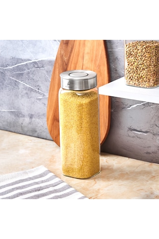 Aryıldız Timeless Square XXL Saklama Kabı 1600 ML Şeffaf