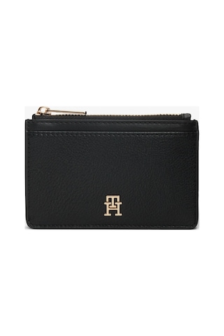 Tommy Hilfiger Th Icon Long Cc Holder Kadın Siyah Cüzdan - Aw0aw18867