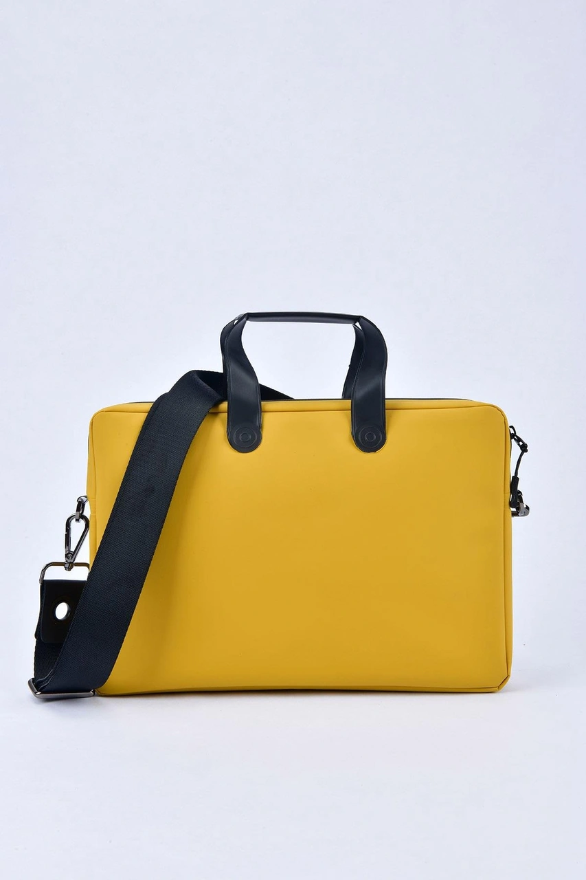 Brandsmithshop Mustard Hardal Align Laptop Çantası Çok Renkli