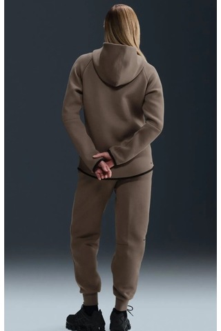 Sportswear Tech Fleece Windrunner Full-zip Hooded Ss25 Kadın Sweatshirt Kahverengi