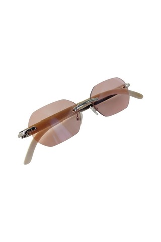 Katsuo Horn 4 Unisex Güneş Gözlüğü Beyaz 06711977