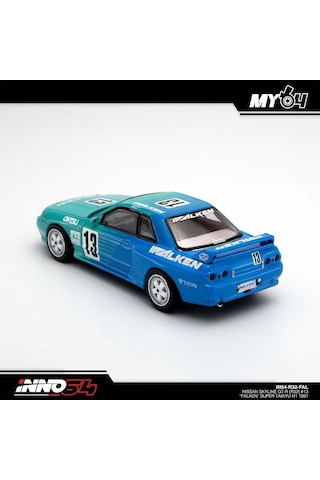 Inno 1/64 Nıssan Skylıne Gt-r R32 13 "falken" Super Taikyu N1 1991 In64-r32-fal Çok Renkli