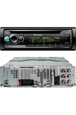 Pıoneer Deh-s520bt Oto Teyp 4x50 Watt Bluetooth Mobil Aplikasyon Dvd Usb Fm Aux