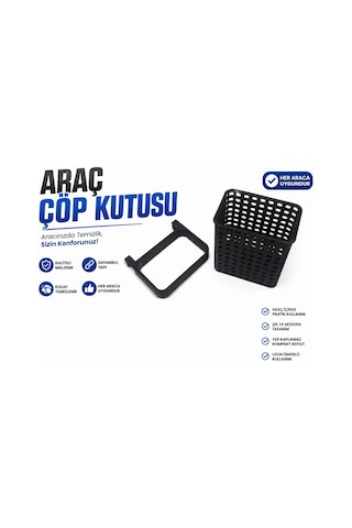 Araç Çöp Kutusu , Araç Kapı Ceplik Çöp Kovası , Universal Araç Koltuk Arkası Çöp Kutusu Çok Renkli