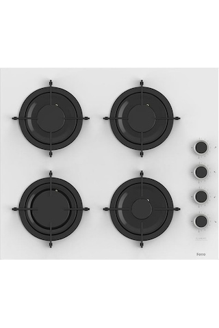 Ferre CS206-FA + QEP64CB +D064-SA Steamart-Fryart-Silentart Serisi Beyaz Set