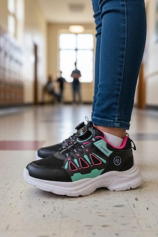 Tuğba Ortopedi 304 Çocuk Rahat Sneaker Siyah/fuşya