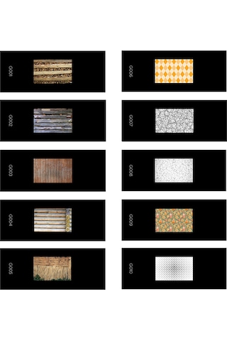 Yaozixa Godox Ak-s01 10 Adet Projektör Slaydı Seti - Ak-r21 Flaş Projektörü İçin Uyumlu
