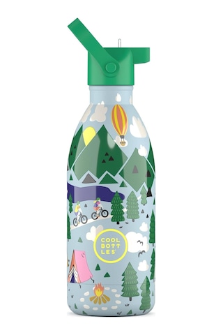 Cool Bottles The Kids Bottle Outdoor Adventure Pipetli Termos Sul Çok Renkli