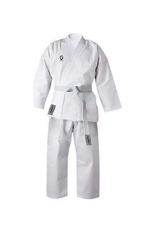 Top Glory Fitilli Acemi Karate Elbisesi Beyaz