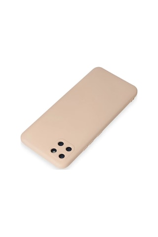 Gld-spt- Newface Realme C11 Kılıf Nano İçi Kadife Silikon - Pudra