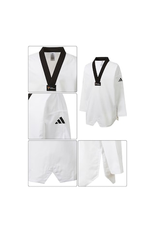 Adidas Adı-fighter Elite Wt Onaylı Taekwondo Elbisesi Beyaz