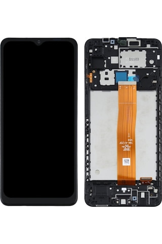 Samsung Uyumlu Galaxy Sm-a125 A12 Ekran Lcd Full Çıtalı