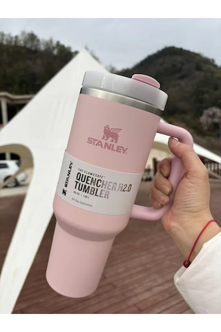 Stànley. Quencher Termos Pipetli Bardak 1,18 Lt Pembe Pembe