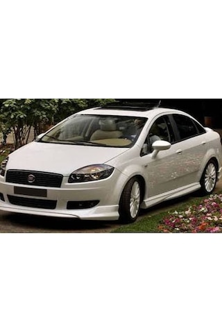 Fiat Linea Yan Marşpiyel Seti Plastik 2 Adet Mat Siyah 2009 2010 2011 2012 2013 2014 2015 2016 Karlık+ek+bodykit