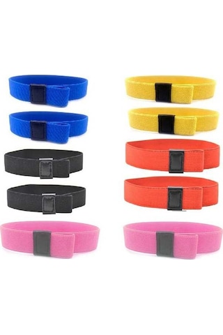 Ulzyvf Öğle Kutusu Bantları - Renkli Bento Elastik Askıları, 10 Adet, Gıda Kabı İçin Çok Renkli