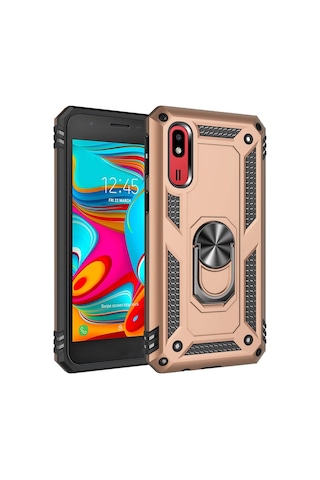 Samsung Uyumlu Galaxy A2 Core Kilif Zirhli Standli Miknatisli Tank Kapak 392979330
