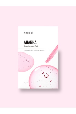 Nacific Aha Bha Balancing Gözenek Arındırıcı ve Dengeleyici Yüz Maskesi 30 ML