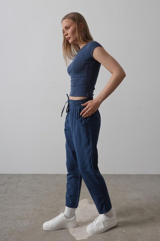 Pantolon - İndigo İndigo