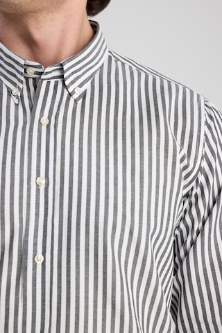 D'S Damat Ds Damat Slim Fit Siyah Çizgili Gömlek 0hc02ort11265 Çok Renkli