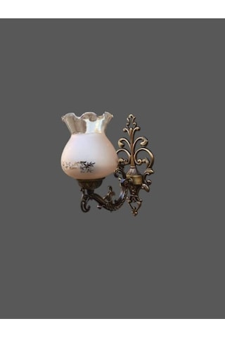 Tekli Elbe Aplik Eskitme Bal Rengi Camlı Kahverengi