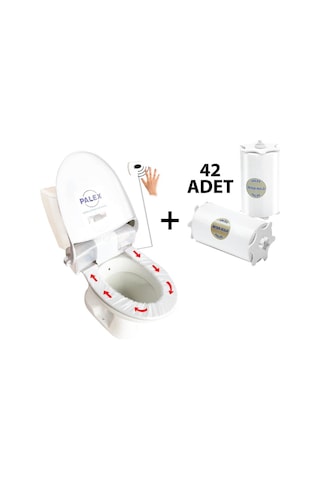 Palex Sensörlü Hijyenik Klozet Kapağı + 42 Adet Yedek Rulo