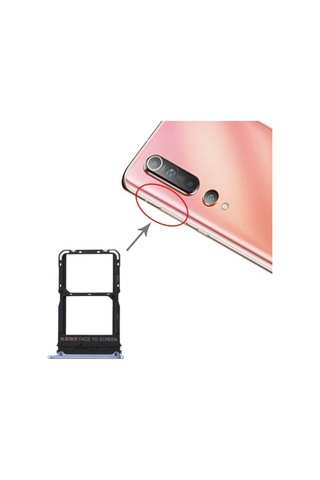 Xiaomi Mi 10 Sim Kart Kapağı Tutucu Sim Yuvası- 5775 Çok Renkli