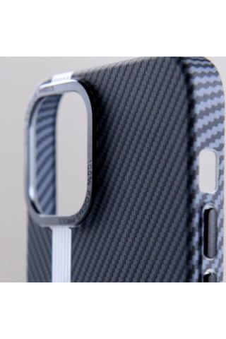 Merci Iphone Uyumlu 14 Pro Uyumlucarbon Line Magsafe Destekli Kılıf Siyah