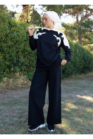Mayovera Sweatshirt Kovboy S&b Siyah