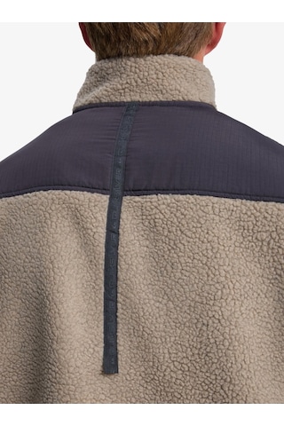 Quıksılver Shallow Water Fz Fallen Rock - Solid Erkek Polar Ceket Eqypf03076-tzc0 Bej