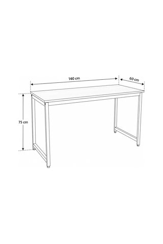 Siyah/kırmızı Oyuncu Masası 60x140, Çalışma Masası, Bilgisayar Masası, Gamer Masa, Metal Ayaklı